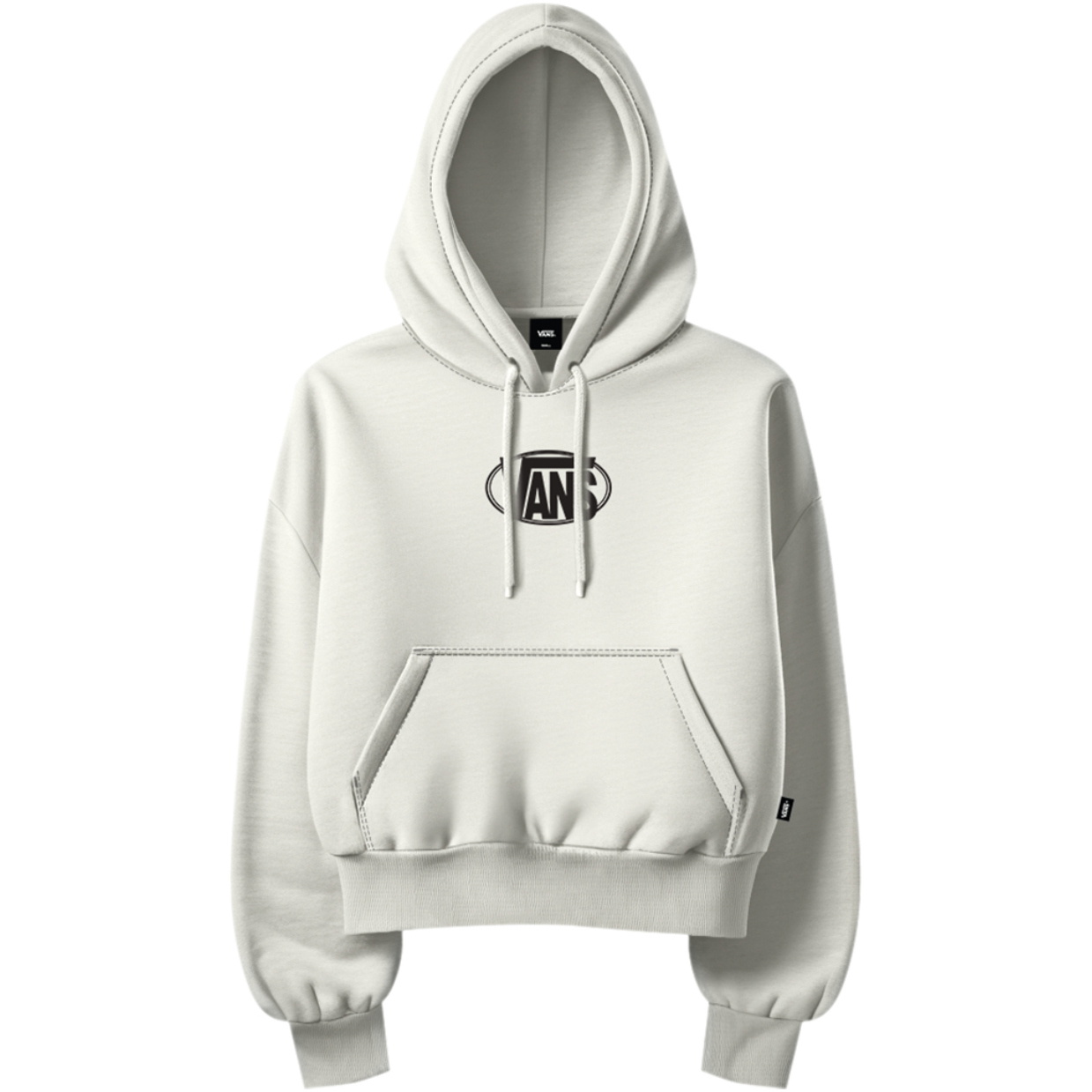 2026 Vans Womens Chest Logo Hoodie VN000XDJC9F - Egret
